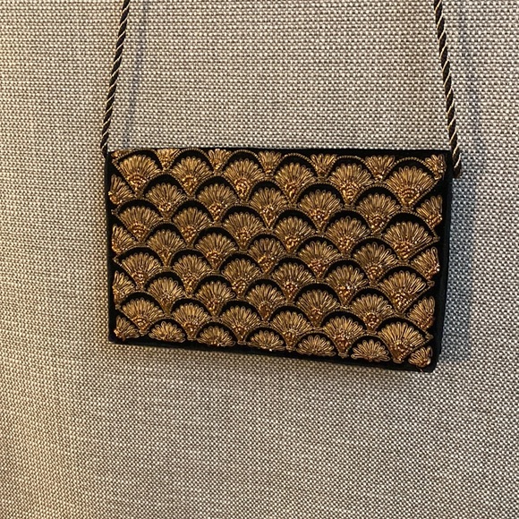 Handmade sequins vintage bag for special occasions and events - Picture 3 of 9